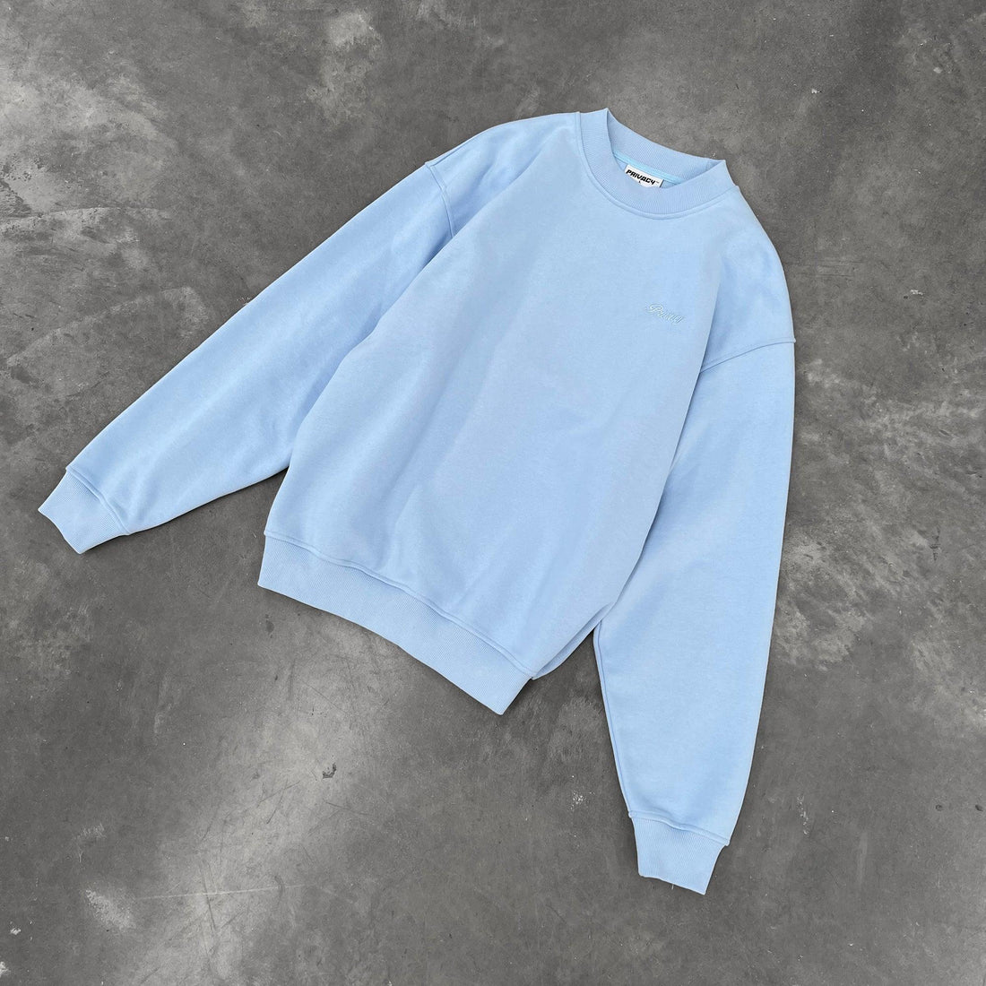 Luxury Blank Crewneck - Ice Blue