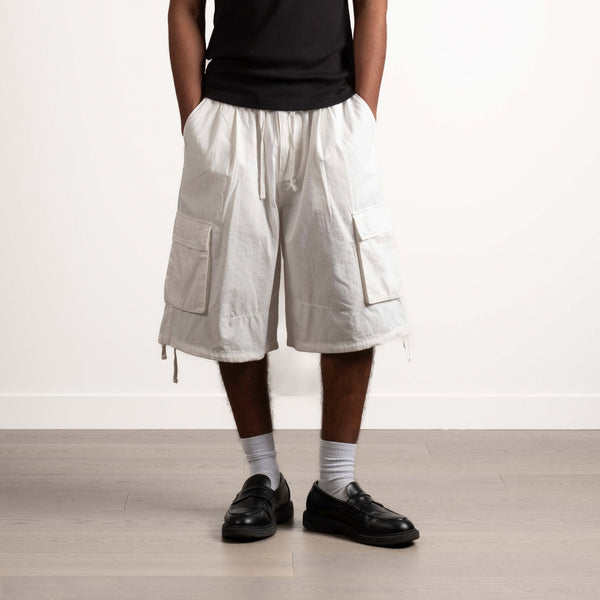 Havana Cargo Shorts - White
