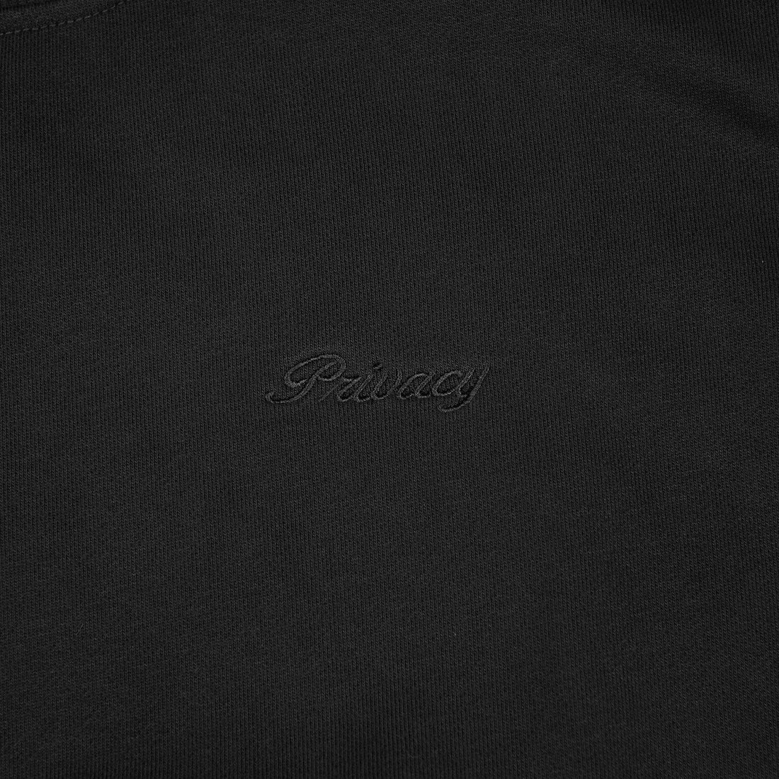 Luxury Blank Crewneck - Black