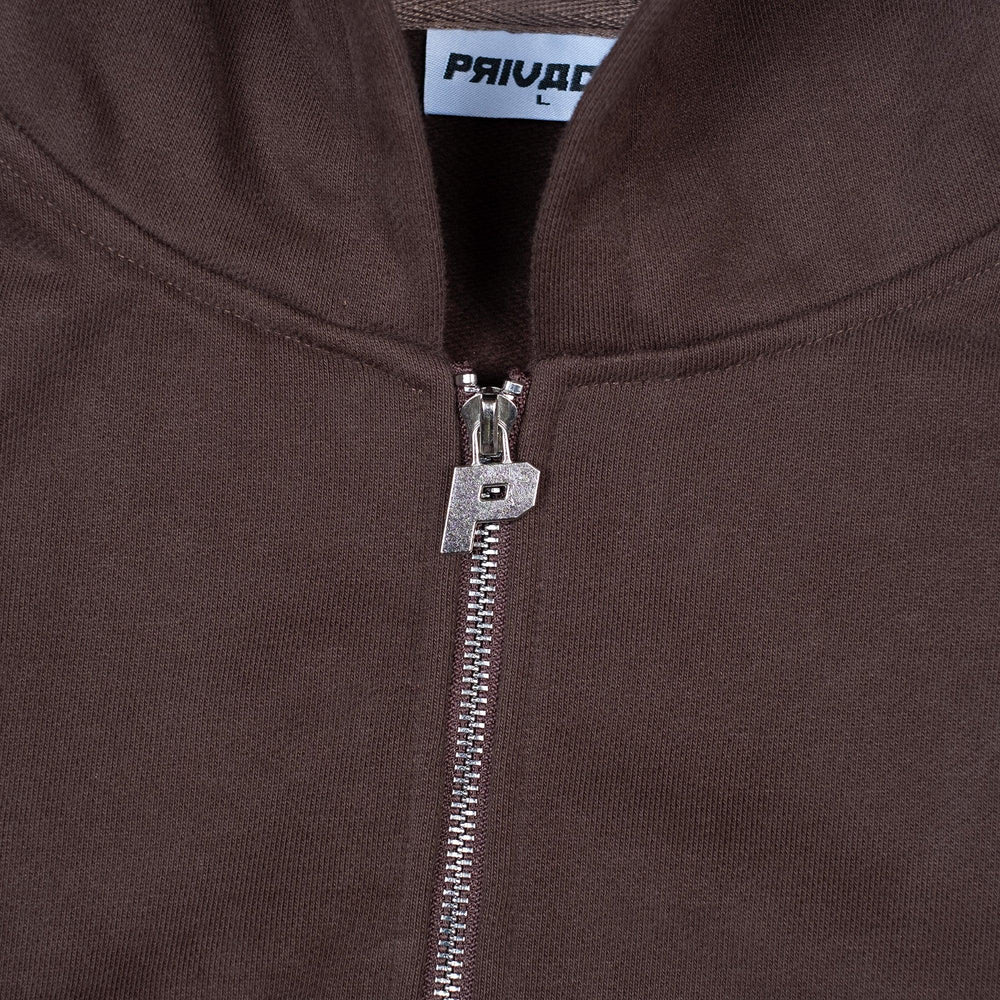 
                      
                        Luxury Zip Hood - Brown
                      
                    