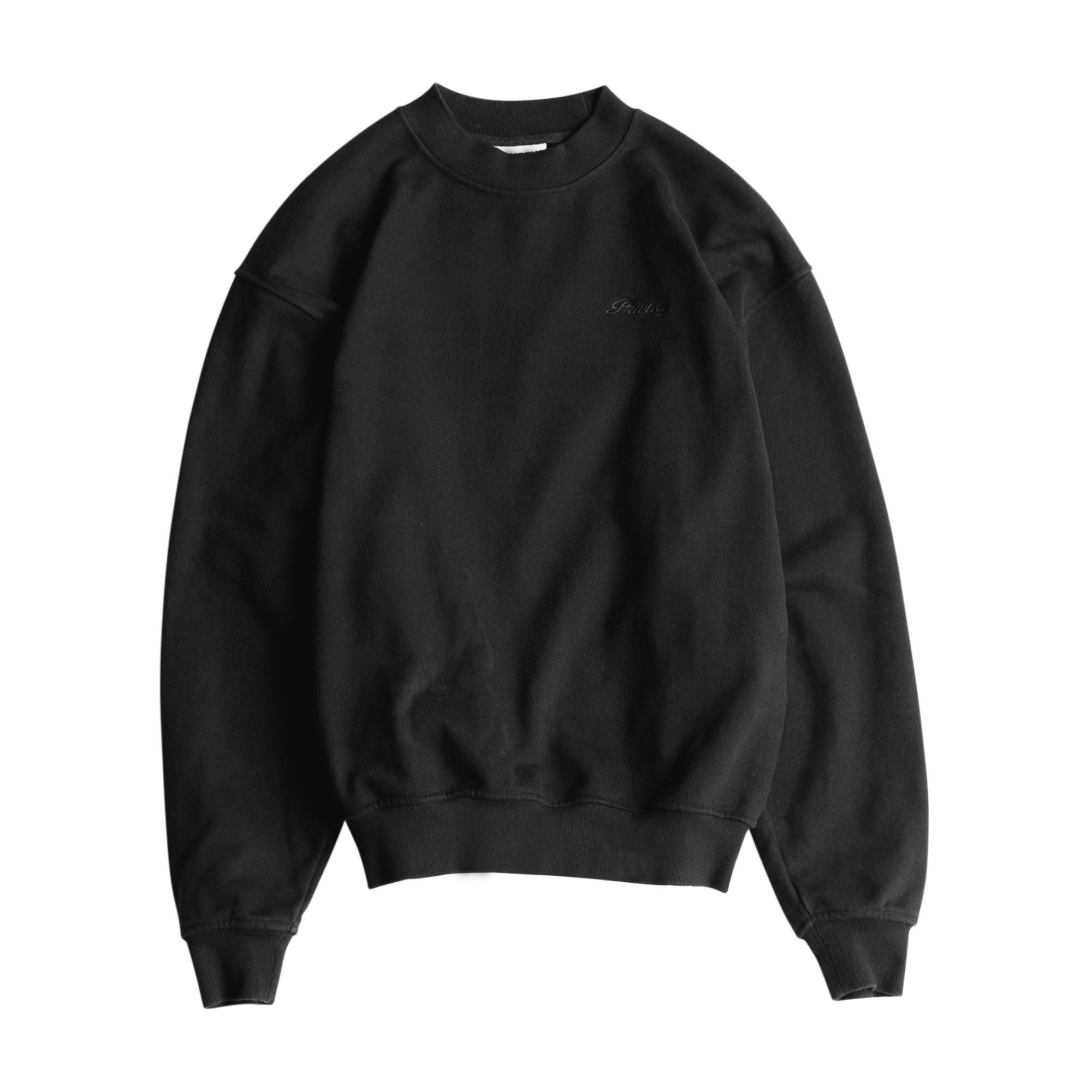 Luxury Blank Crewneck Black PRIVACY CLO