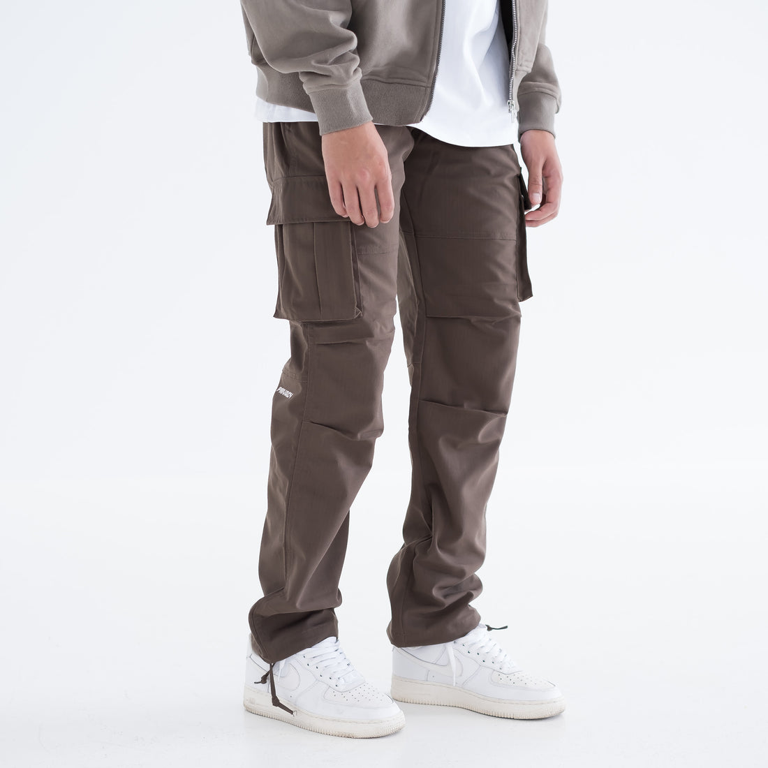 Luxury Cargo Pants - Brown