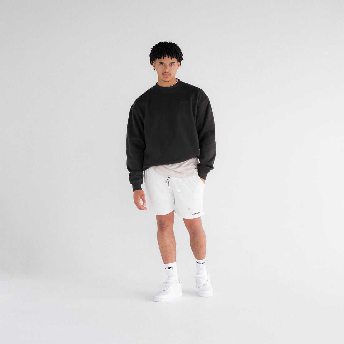 Luxury Blank Crewneck - Black