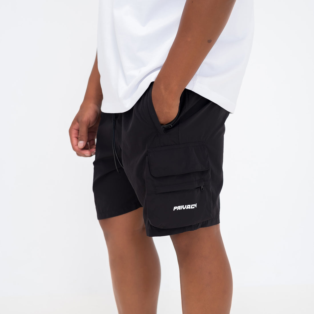 Luxury Cargo Shorts V2 - Black