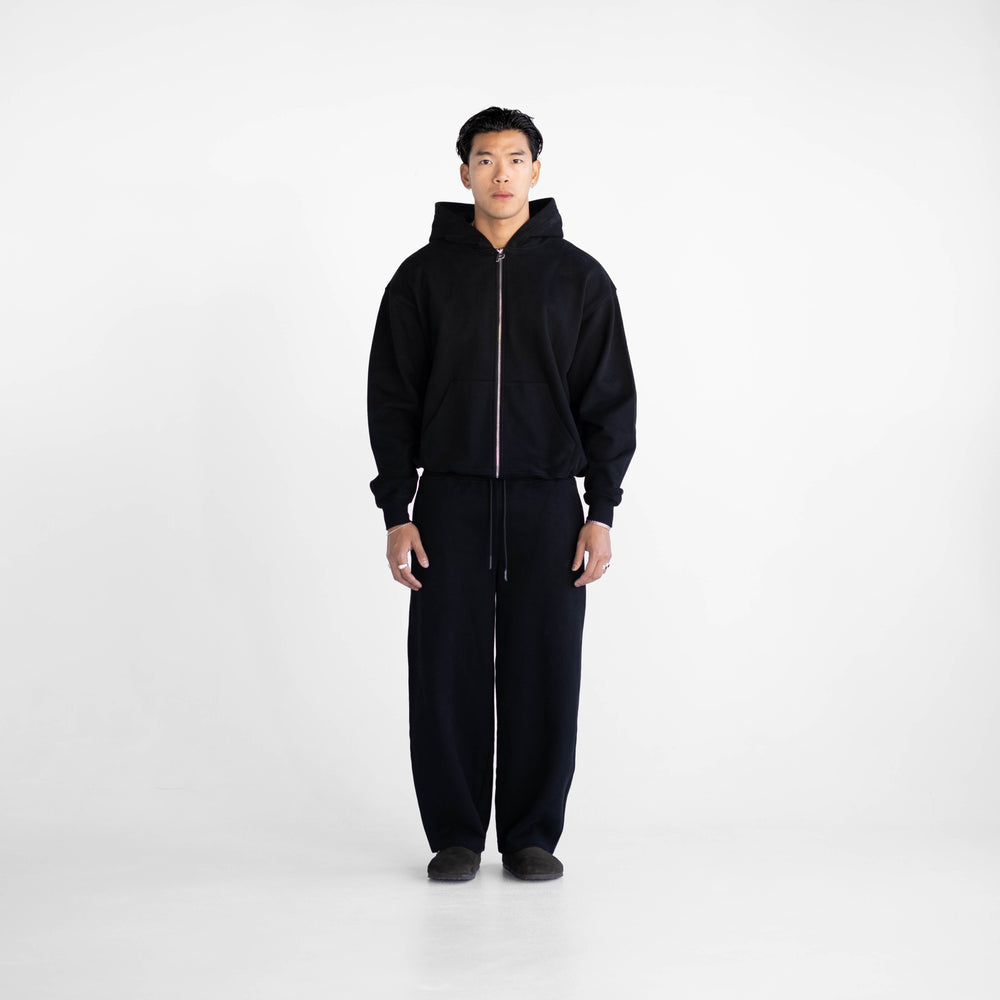 
                      
                        Luxury Zip Hood - Black
                      
                    