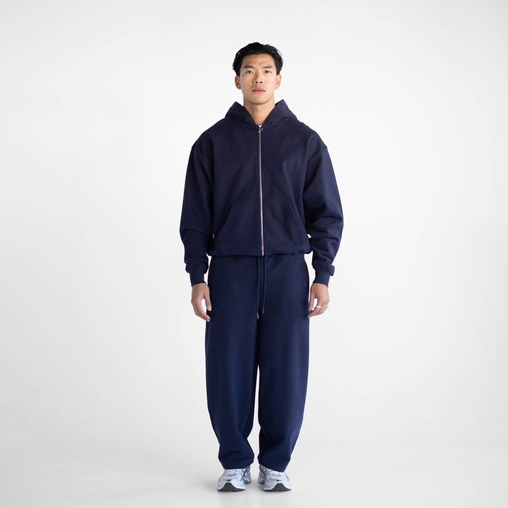 
                      
                        Luxury Zip Hood - Navy
                      
                    