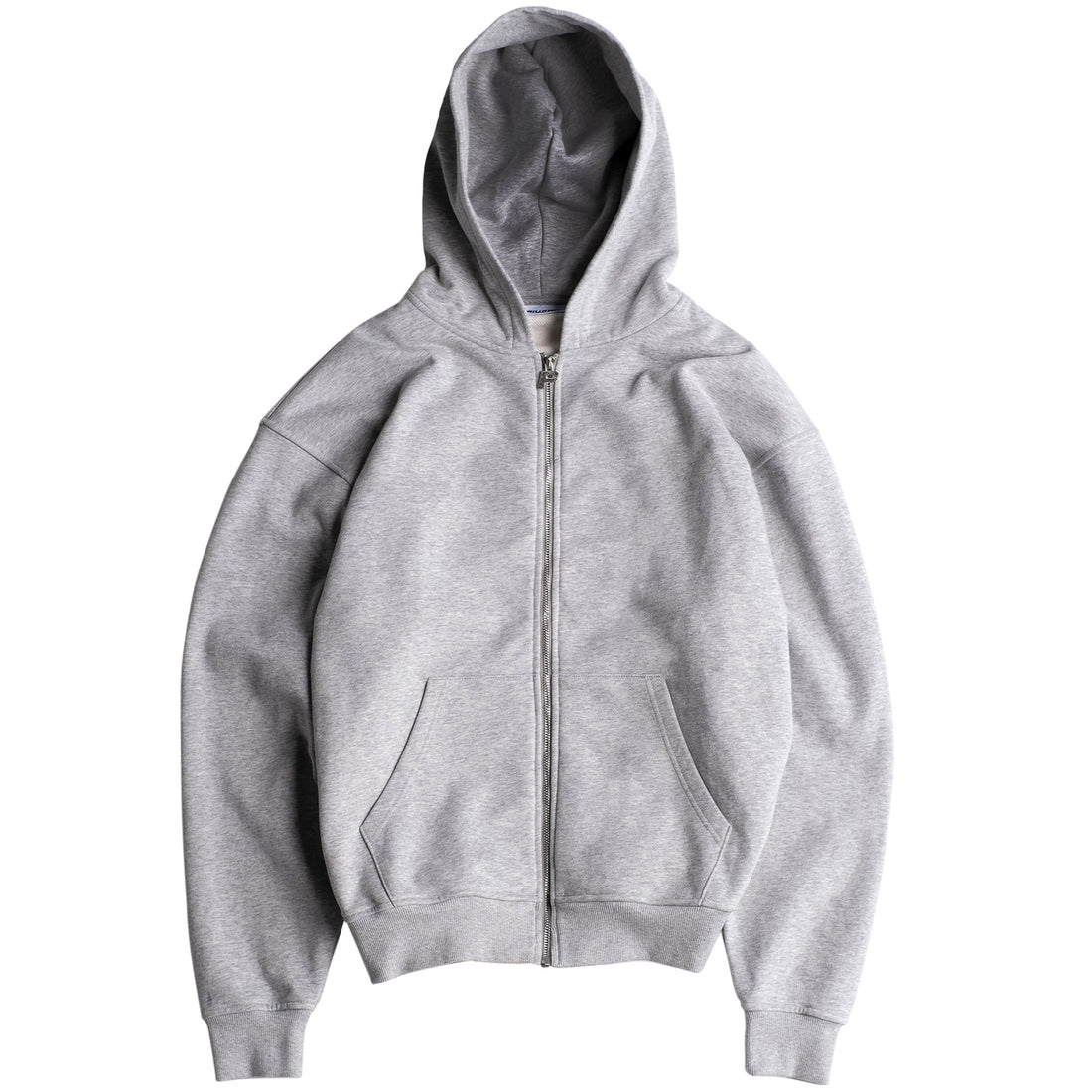 Luxury Zip Hood - Grey – Privacy.clo