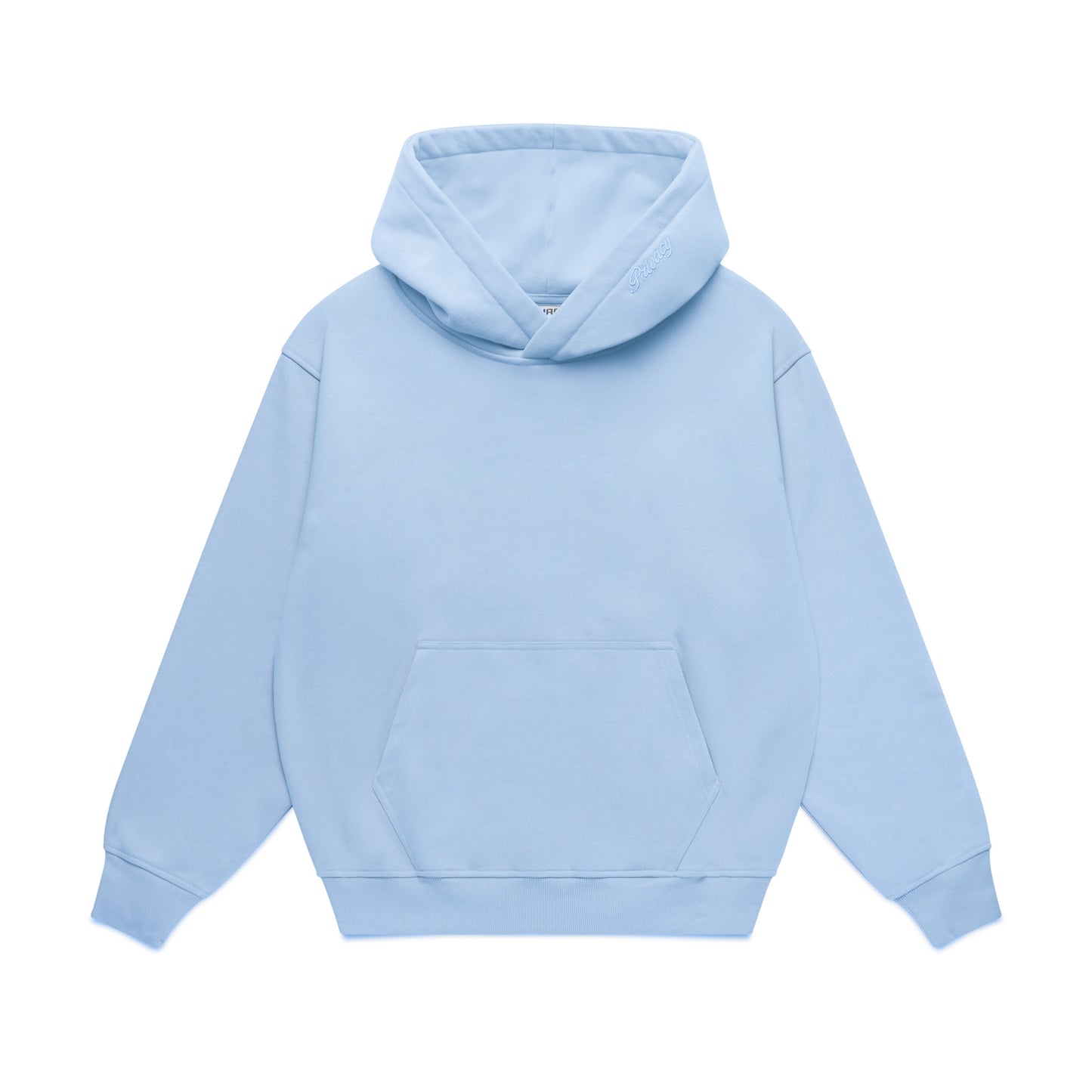 Luxury Blank Hood - Ice Blue