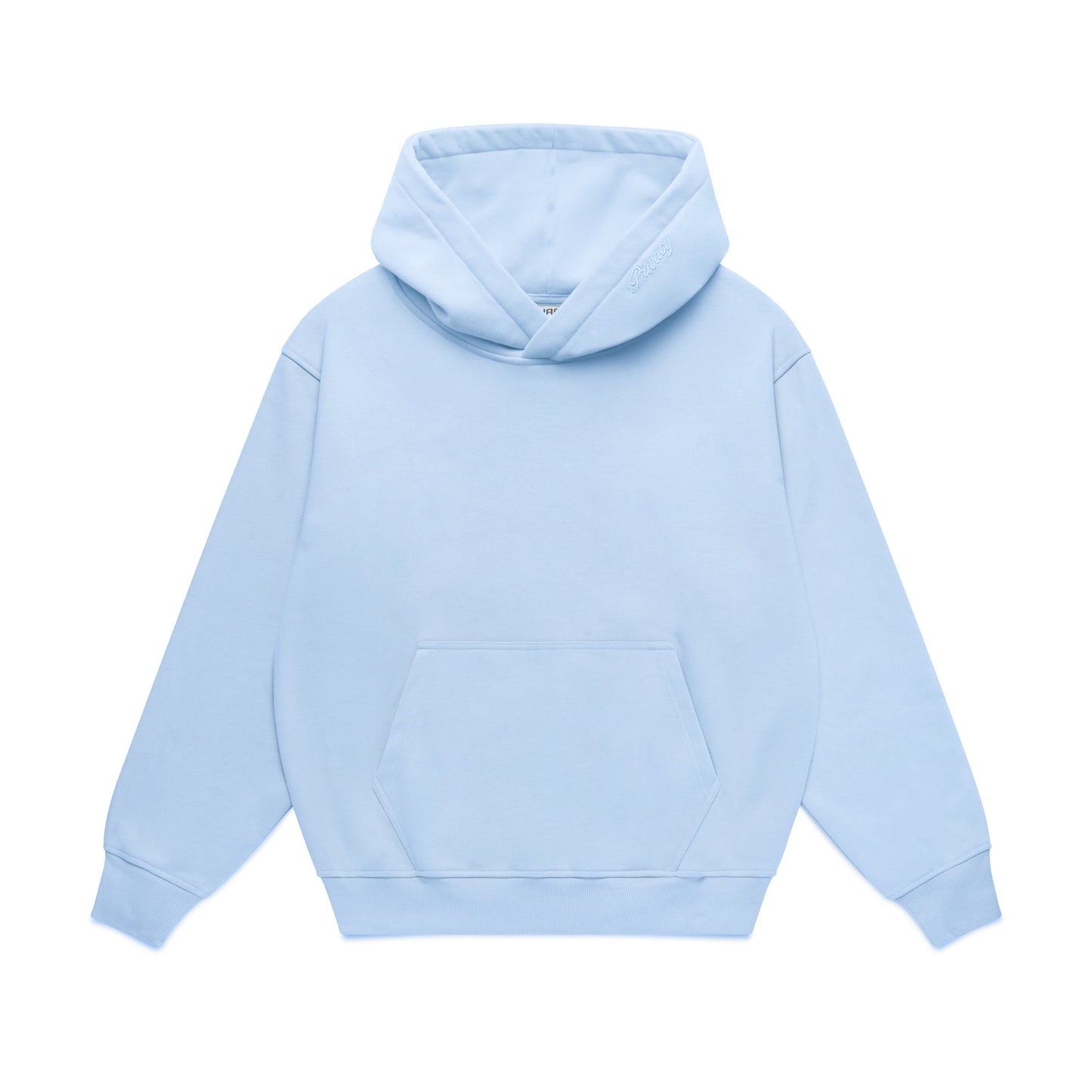 Luxury Blank Hood - Ice Blue