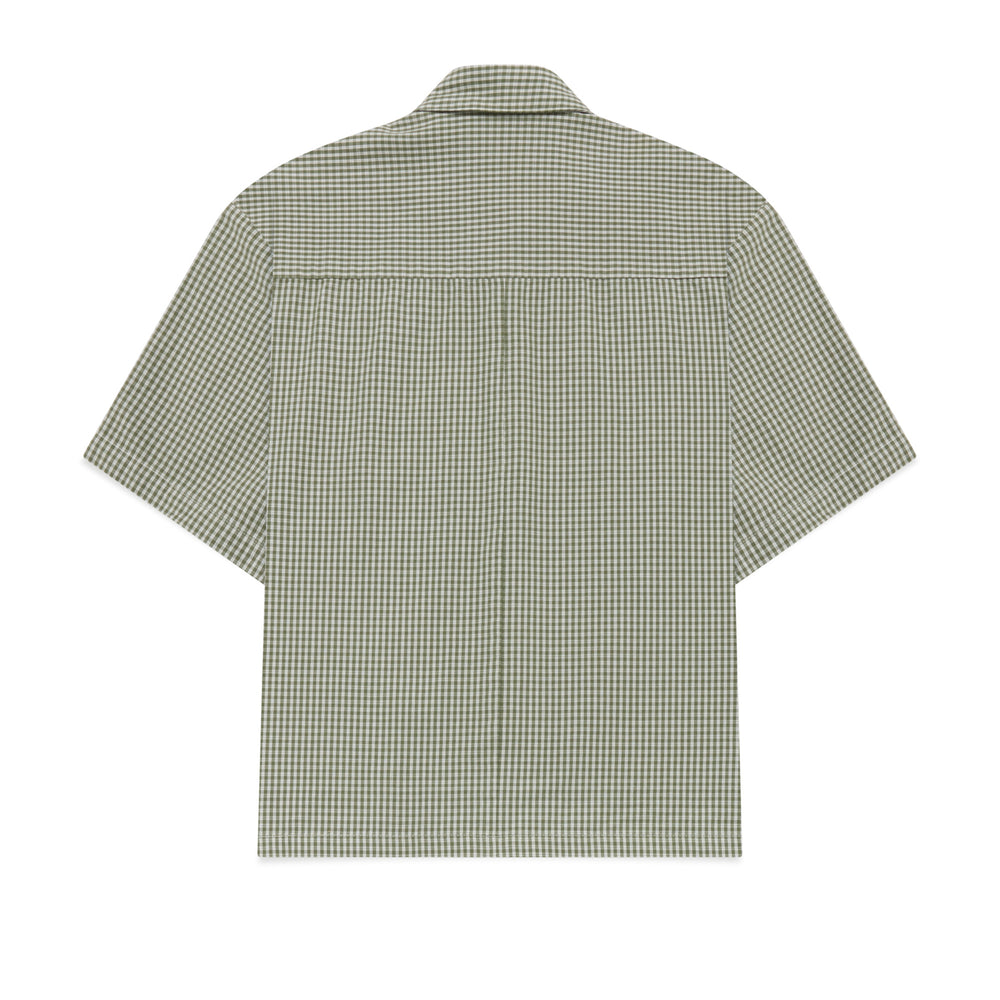
                      
                        Boxy Script Shirt - Khaki
                      
                    
