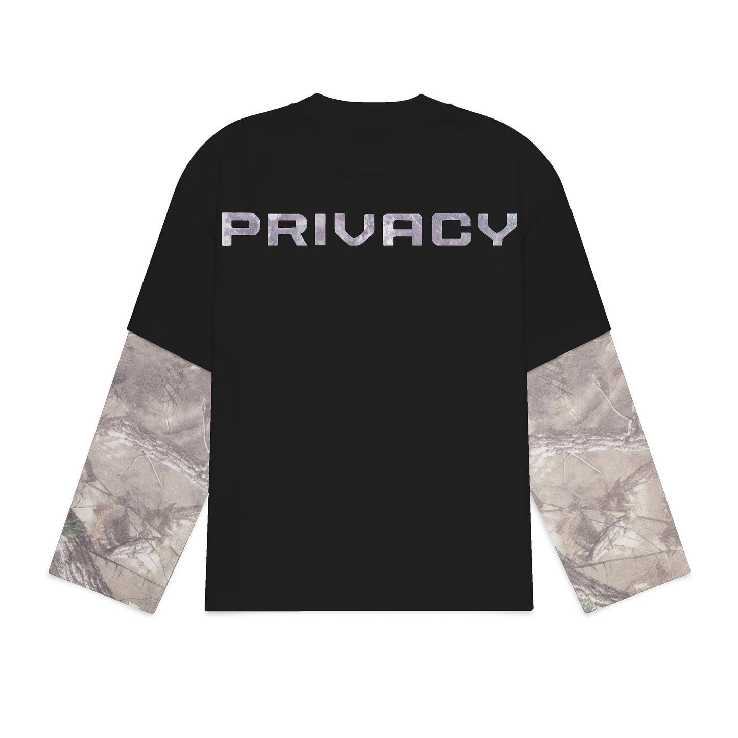 Bush Camo Long Sleeve - Black