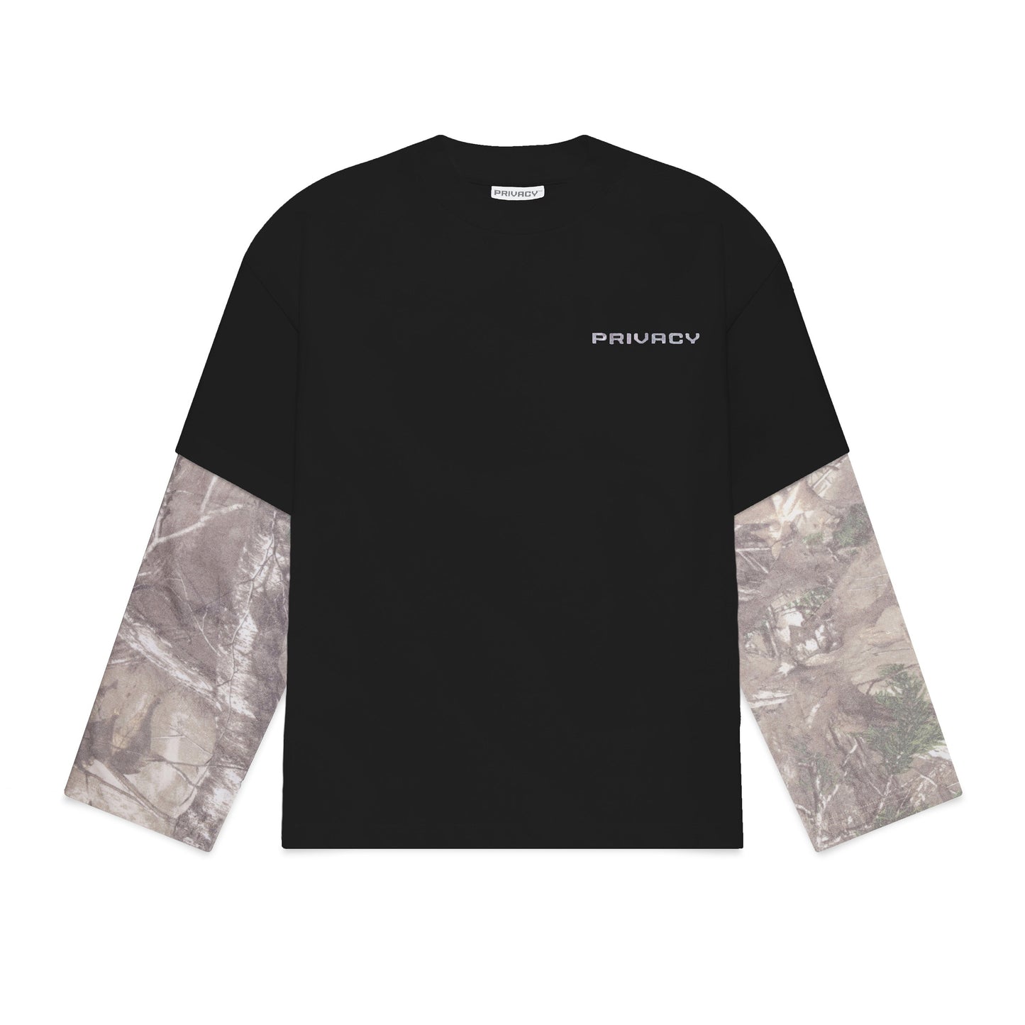 Bush Camo Long Sleeve - Black