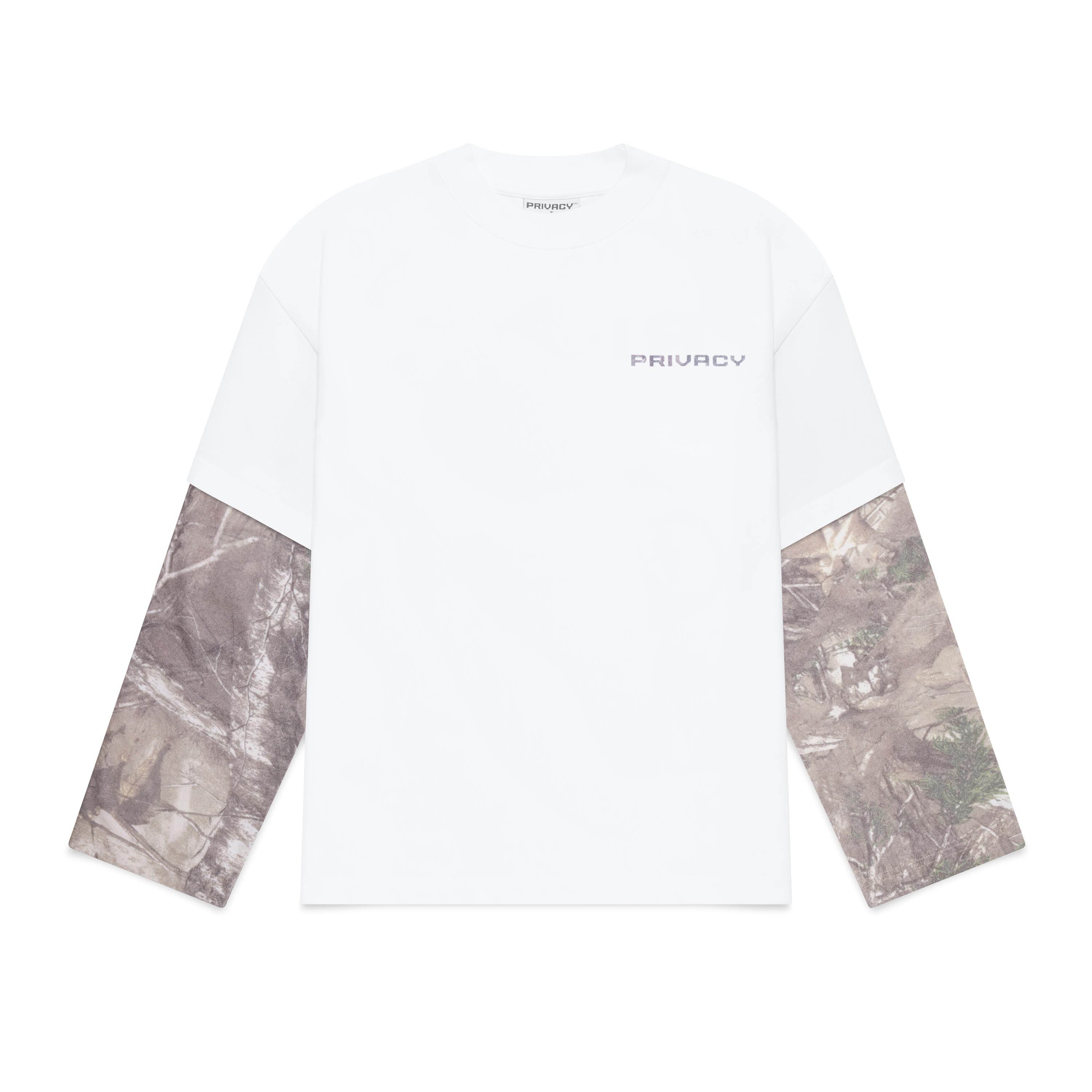 【A・BATHING APE】white camo long tee Chrome Hearts White Camo Triple Cross Horseshoe Long Sleeve Shirt