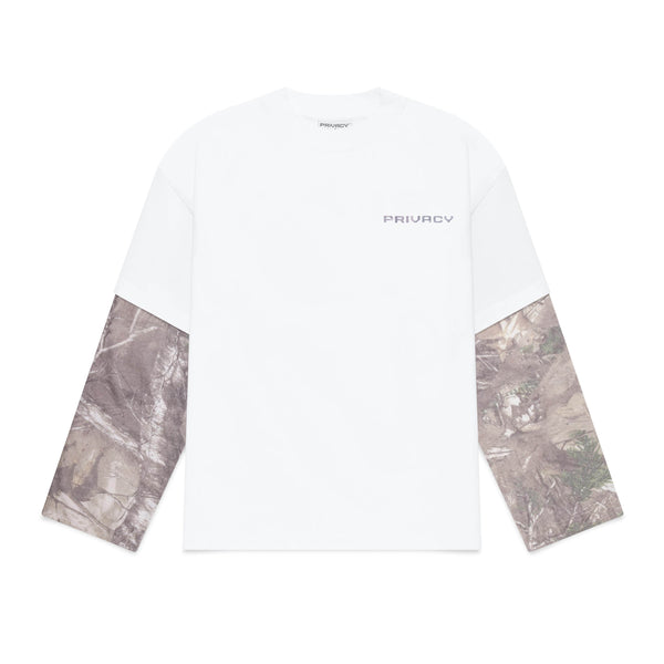 VAULTROOM CAMO LOGO L/S TEE / WHT サイズL EZ BIG L/S TEE – VAULTROOM