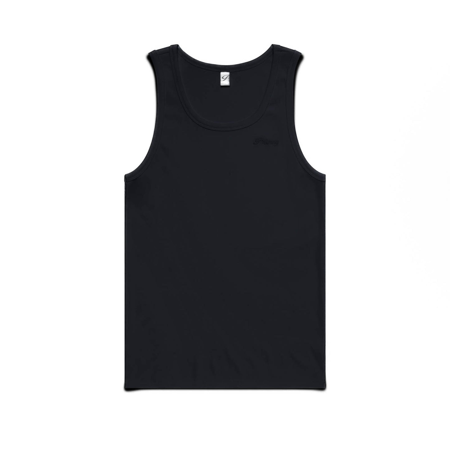 Classic Ribbed Tank - Black