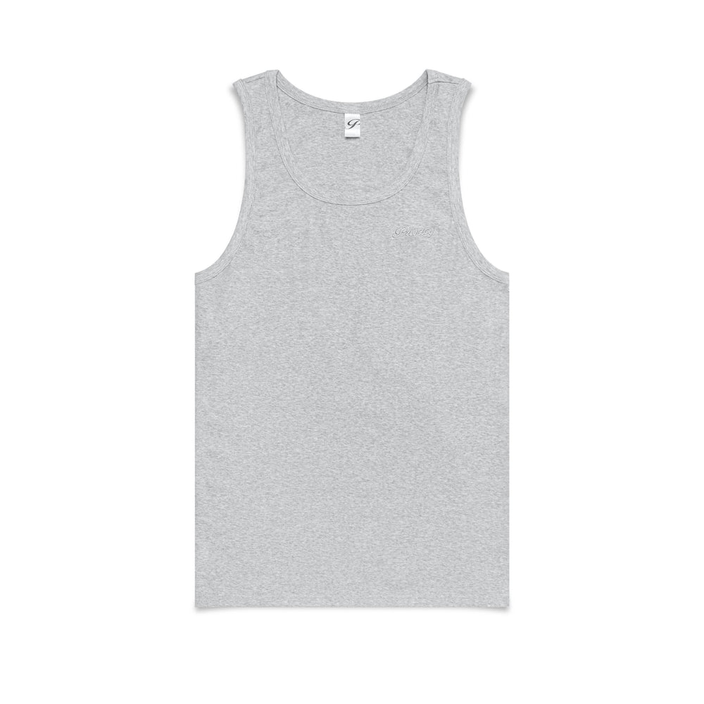 Classic Ribbed Tank - Grey