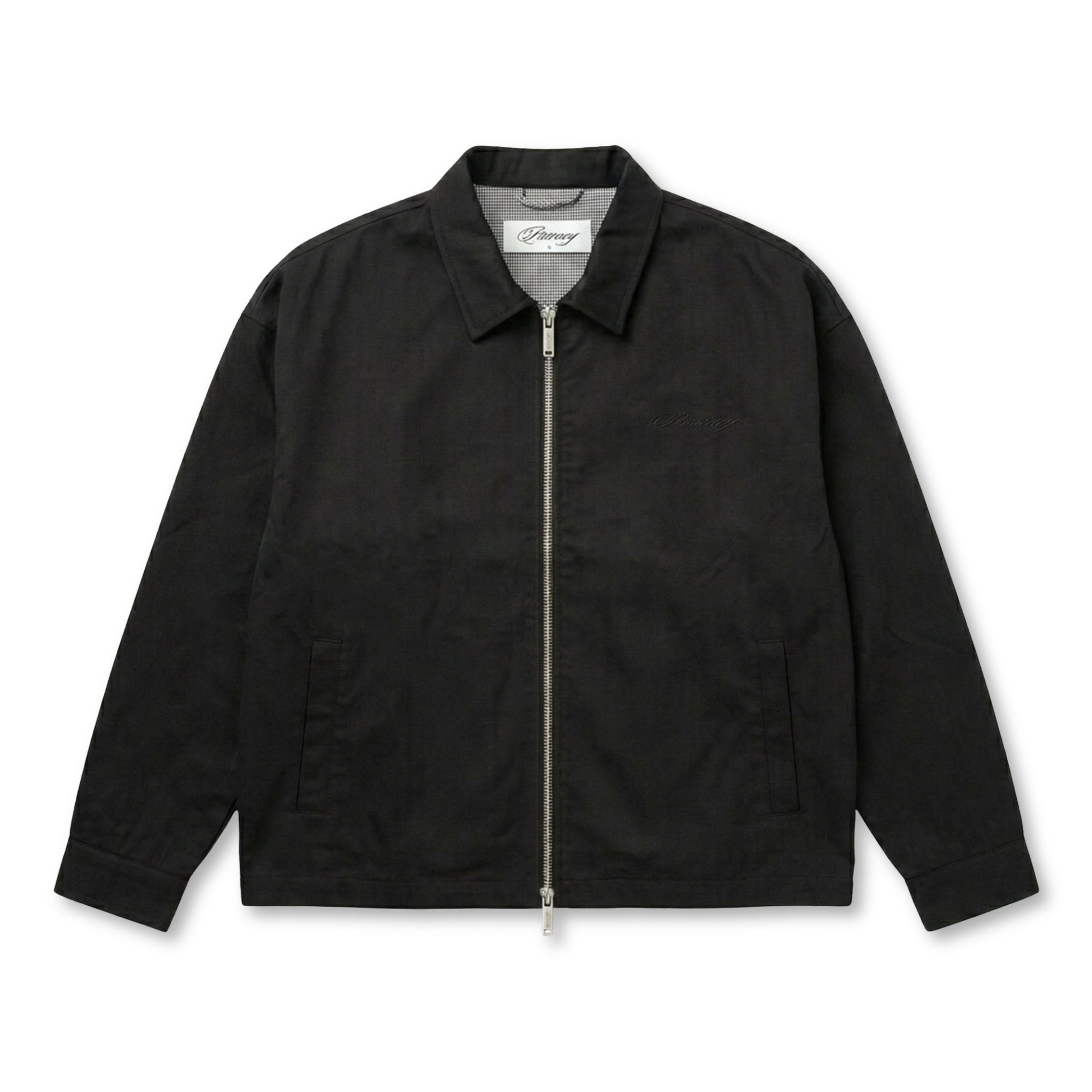 Herringbone Dinner Jacket - Black – PRIVACY CLO