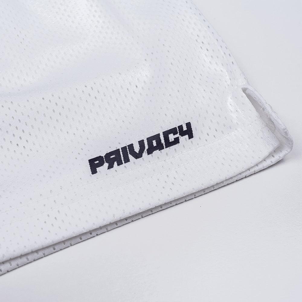 
                      
                        Mesh Shorts - White
                      
                    