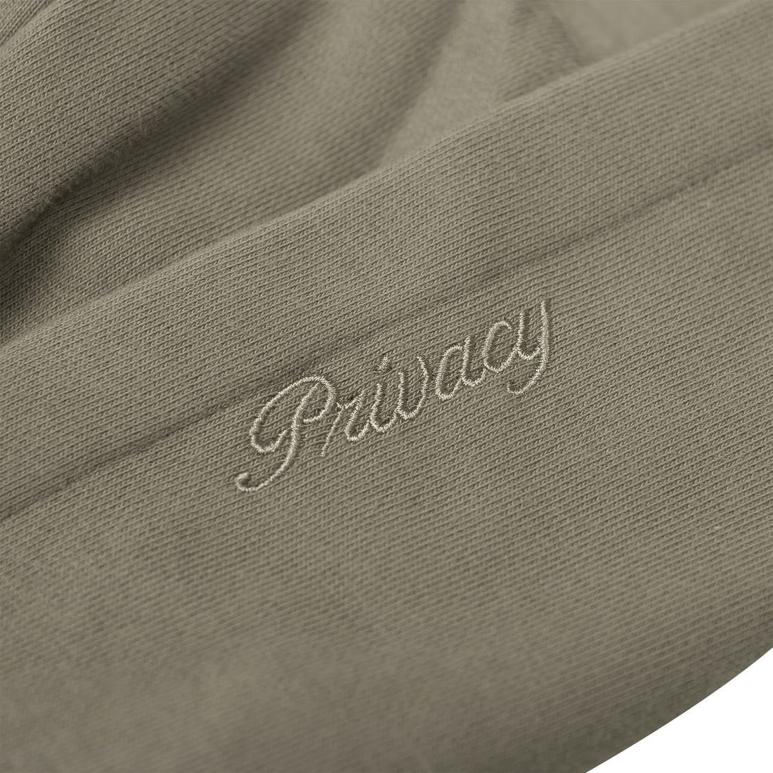 Luxury Zip Hood - Light Taupe